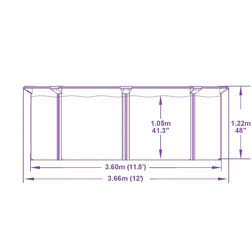 Стальной бассейн Bestway 56574 BW, Hydrium 360х120см, 10990л, песочный фильтр-насос, лестница, тент, подстилка, попл.-доз. фото 3